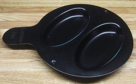 Xpress Redi Set Go Grill PART/REPLACEMENT DOUBLE OVAL GRILL PAN ONLY/Used - $12.99