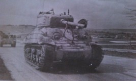 Vintage Photo;Sherman Tank ; From WW2; Circa 1943 - £11.76 GBP