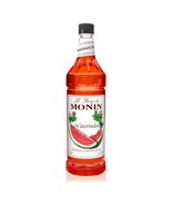 Monin Premium Flavored Syrup in Classic Watermelon 1 Liter Bottles for C... - $26.35 CAD