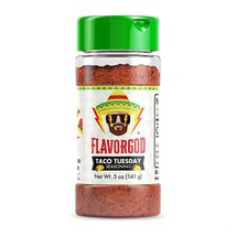 Flavorgod Taco Tuesday Seasoning Flavor God Large 10.5 oz Fajitas Spice Keto - £15.81 GBP