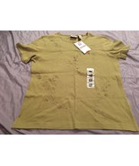 Womens Shirt Classic Elements S small 6 8 Green W/ Print NWT - £2.65 GBP