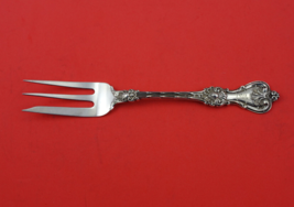 King Edward by Whiting Sterling Silver Pie Fork 3-tine Large 7 1/2&quot; - £123.06 GBP
