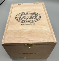 Cigar Box Empty El Rey Del Mundo Spanish Honduras Rectangle slide Top 6 ... - £6.02 GBP