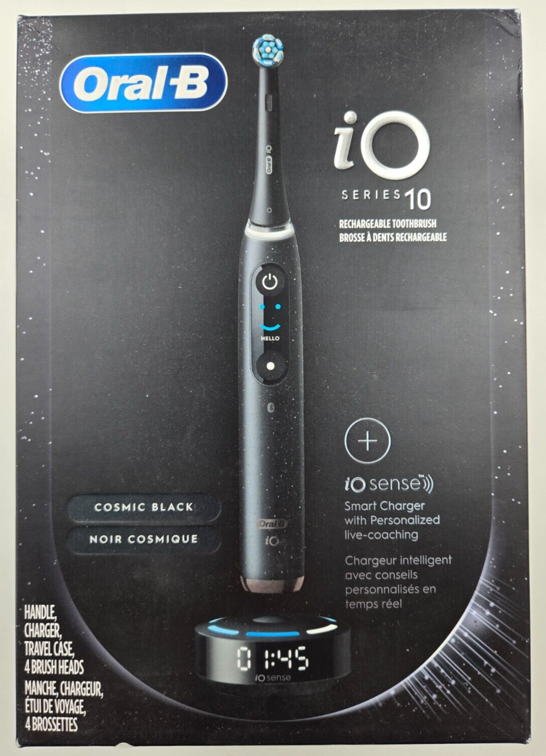 Oral-B iO Series 10 Rechargeable Electric Toothbrush with Pressure Sensor, 4 - $346.50