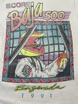 1991 Vintage Baja 500 Ensenada Off Road Racing Single Stitch T Shirt Youth M - £29.40 GBP