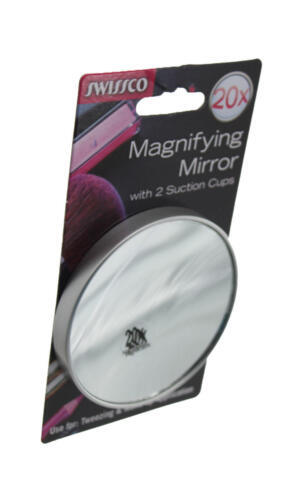 Swissco Suction Cup Mirror 20x Magnification  88106