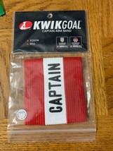 Red Kwik Goal Captain Youth Arm Band - $18.90