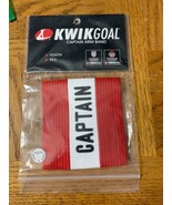 Red Kwik Goal Captain Youth Arm Band - £14.89 GBP