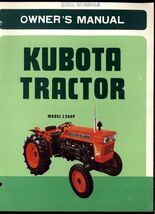 KUBOTA TRACTOR model L260 - Original OWNER'S MANUAL &amp; SERVICE INFORMATION - $12.82