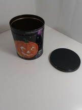 Halloween pumpkin tin 6 x 5 inches  - £4.74 GBP