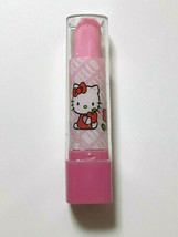 Hello kitty Lipstick Eraser Case SANRIO Cute Pink Goods Rare Old Retro - £13.15 GBP
