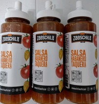 Zaaschila Habanero Taco Salsa ( Taquera )- 3 Bottles of 265g Each Free S... - $22.76