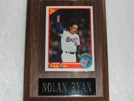 OLD VTG Nolan Ryan plaque w/Texas Rangers and other teams..RIP - £19.58 GBP