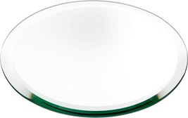 8 X 8 Inch Plymor Round 5Mm Beveled Glass Mirror. - £25.26 GBP