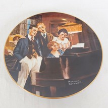Norman Rockwell Collector Plate Knowles “Close Harmony&quot; Light Campaign 1... - $9.75