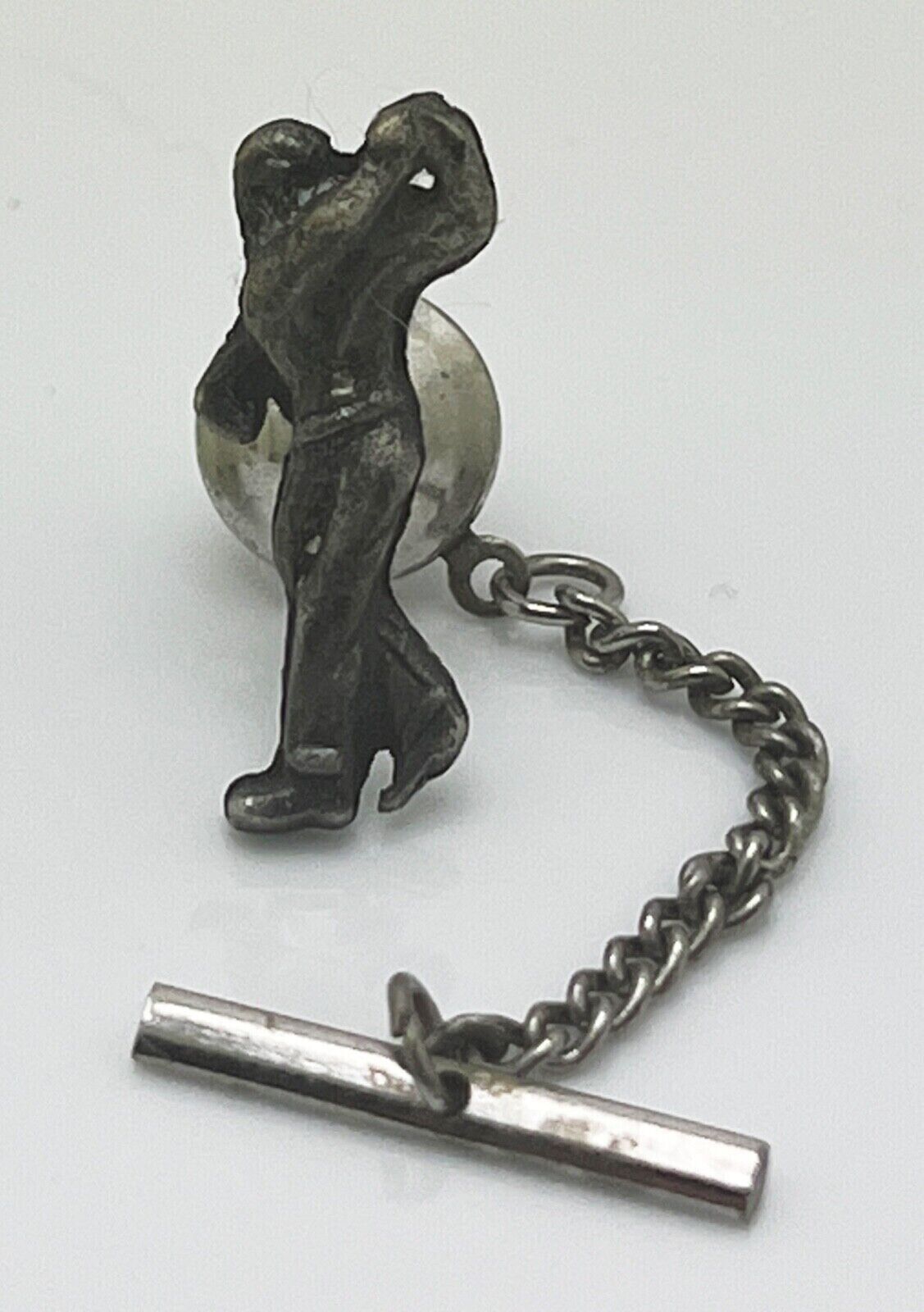 GOLFER LAPEL PUSH PIN TIE TACK (SEE PHOTOS) - $6.92