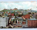 Mt Adams Incline Plane Railway Cincinnati Ohio OH 1907 DB Postcard Q6 - $3.91