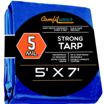 COMFITWEAR Strong Heavy Duty Tarp Cover Reinforced Grommet Multi-Use Poo... - $145.98 MXN+
