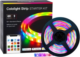 Smart Strip Lights For Bedroom: Cololight Led Strip Lights 2M/6.6Ft; App And - £60.32 GBP
