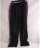 BCG Women&#39;s Black With Pink Pants 100% Polyester Size Medium - $15.79
