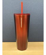 Starbucks Holiday 2020 Scalloped Metallic Stainless Steel Tumbler Venti ... - $21.78