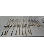 Old Company Plate VTG Flatware Silver Plate RADIANCE, 30 Pcs Forks Spoon... - $53.35