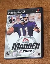 Madden NFL 2002 (Sony PlayStation 2, 2001)  - $94.84 MXN