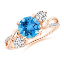 Authenticity Guarantee

ANGARA 1.93 Ct Swiss Blue Topaz and Diamond Twisted V... - £1,775.81 GBP