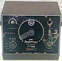 NRI Model 112 Professional RC Tester - $2,560.22 MXN