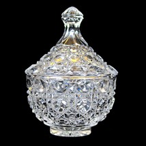 Sheffield Grande Crystal Lidded Sugar Bowl 24% Lead Bohemia Czech Vintag... - $24.70