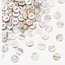 RainbowShell 2-Hole Button Set: 120 Mixed Color 11mm Buttons for Sewing ... - $612.31 MXN