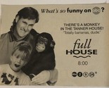 Full House Tv Series Print Ad Vintage Dave Coulier Olsen Twins TPA1 - $5.93