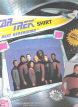 Star Trek Next Generation Command Uniform Shirt, SM NEW - £23.15 GBP