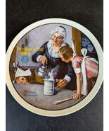 Norman Rockwell &quot;The Cooking Lesson&quot; 1982 Mother&#39;s Day Plate. - €15,33 EUR
