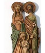  Vintage Wall Plaque of Holy Holy Family Wall Decor - Mary Jesus Joseph ... - £9.38 GBP