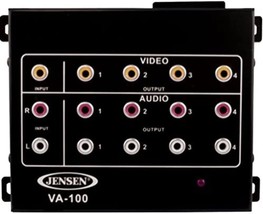 Jensen Va-100 Audio/Video Distribution Amplifier, Can Connect The, Dc Input - $96.99