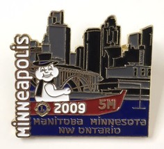 2009 Minneapolis 5M Manitoba Minnesota NW Ontario Snowman On Boat Lions ... - £5.57 GBP