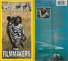 NEW National Geographic The Filmmakers VHS 1998 Shark Lion Jungle SEALED... - £7.84 GBP