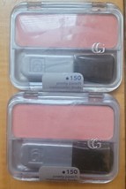 CoverGirl Cheekers Powder Blush Pretty Peach 150 0.12 oz Lot Of 2 New Se... - £15.41 GBP