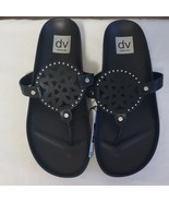 DV Dolce Vita New Women&#39;s Metal Ornamentation Pandora Footbed Sandal  - £22.04 GBP+