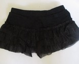 Build A Bear Workshop Black Sparkle Ruffle Skirt - $10.88