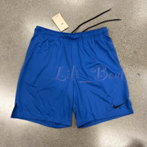 NWT Nike DD1887-480 Men Dri-Fit Running Training Basketball Shorts Blue Size XXL - £22.50 GBP