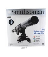 Smithsonian Telescope STEM Magnification 30x w/ Aluminum Tabletop Tripod - $26.59