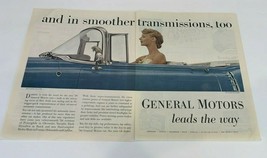 1956 Cadillac Convertible Ad Estremamente Fluido Trasmissioni GM Leads I... - £21.36 GBP