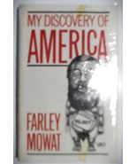 Farley Mowat - My Discovery Of America Hardcover Book 1985 McClelland &amp; ... - $40.71 CAD