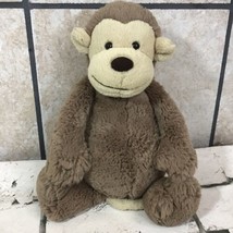 Jellycat Bashful Monkey Plush Lovely Brown Chimp Super Soft Stuffed Animal - $19.79