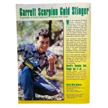 Garrett Metal Detectors Vintage Print Ad 90s Scorpion Gold Stinger Garland TX - $13.88