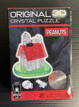 BePuzzled Original 3D Crystal Jigsaw Puzzle - Snoopy and House Assembly Brain - $24.95