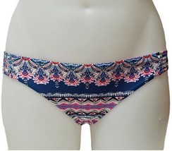 Raisins Navy Strappy Women Cocoa Beach Pant Bound Bikini Bottom (Large) NWT - $7.91