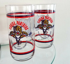 Florida Panthers Tumblers NHL Hockey 1996 Eastern Conference Champions - Set 2 - £18.79 GBP